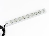 BM IT PDU power strip 9x sockets 1U