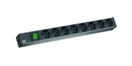 BM IT PDU  power strip 8x sockets,1x swi