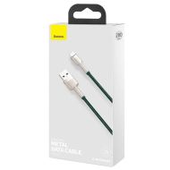 Cablu Baseus Cafule Lightning, 2m, verde