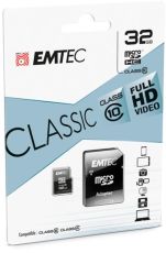 MICROSDHC 32GB CL10 EMTEC