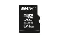 MICROSDHC 64GB CL10 EMTEC