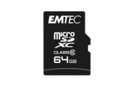 MICROSDHC 64GB CL10 EMTEC