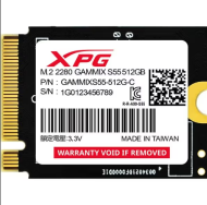 SSD Adata XPG Gammix S55 512GB PCI Expre