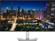Monitor Led Dell U3225QE Ultra Sharp, 32" 4K (3840x2160) IPS, 5ms, 120Hz, culoare silver