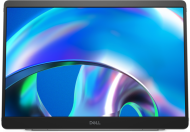 Monitor Led Dell P1425 Plus portabil, 14" WUXGA (1920x1200) IPS, 7ms, 60Hz, culoare black