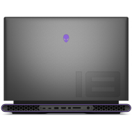 Laptop Dell Alienware M18 R2, Procesor gen 14 Intel Core i9-14900HX up to 5.8GHz, 18.0" QHD+ (2560x1600) 165Hz 3ms ComfortView Plus G-SYNC 100% DCI-P3, RAM 64GB DDR5 5200MHz (2x32GB), 2x2TB SSD M.2 PCIe NVMe, NVIDIA GeForce RTX 4090 16GB, culoare Dark M