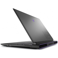 Laptop Dell Alienware M18 R2, Procesor Gen 14 Intel Core i9-14900HX up to 5.8GHz, 18.0" QHD+ (2560x1600) 165Hz , RAM 64GB DDR5 5200MHz (2x32GB), 8TB SSD M.2 PCIe NVMe RAID 0 (2x4TB), NVIDIA GeForce RTX 4090 16GB, culoare Dark Metallic Moon, Windows 11 P