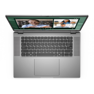 Laptop Dell Latitude 7650, Procesor Intel Core Ultra 7-165H up to 5.0GHz, 16.0" FHD+ (1920x1200) IPS Anti-Glare 250nits, RAM 32GB LPDDR5X 6400MHz onboard, 1TB SSD M.2 PCIe NVMe, Intel Graphics, culoare Grey, Windows 11 Pro