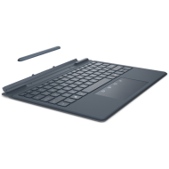 Laptop Dell Latitude 7350 Detachable, Procesor Intel Core Ultra 7-164U up to 4.8GHz, 13" 3K (2880x1920) IPS Touch Anti-Reflect Anti-Smudge 400 nits, RAM 16GB LPDDR5X 6400MHz, 512GB SSD M.2 PCIe Gen4, Intel Graphics, culoare gri, Windows 11 Pro