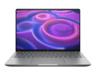 Laptop HP Zbook ULTRA G1a, Procesor  AMD Ryzen AI MAX+ PRO 395 up to 5.1GHz, 14" 2.8K (2880x1800) OLED 400nits, touch, ram 64GB 8533MHz LPDDR5x, 2TB SSD M.2 PCIe NVMe, AMD Radeon 8060S Graphics, culoare Meteor Silver, Windows11 Pro 