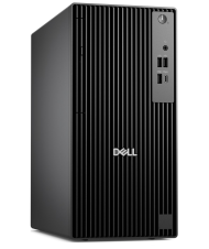 Desktop Dell Pro Tower QCT 1250, Procesor 14th Generatrion Intel Core i5 14500v Pro up to 5.0GHz, ram 16GB (1x16GB) 4800MHz DDR5, 512GB SSD M.2 PCIe NVMe, Intel UHD Graphics 770, culoare black, Windows11 Pro