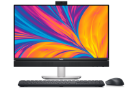 Pc all-in-one Dell Pro 24 QC24251, Procesor 14th Generation Intel Core i5 14500T up to 4.8GHz, 23.8" (1920x1080) IPS anti-glare 250nits, ram 16GB (1x16GB) 4800MHz DDR5, 512GB SSD M.2 PCIe NVMe, Intel UHD Graphics 770, culoare black, Windows11 Pro