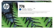 Cartus cerneala original HP 776, culoare chromatic blue, pentru Plotter HP DesignJet Z9+ Pro 64 inch, capacitate 1L.