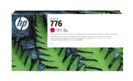 Cartus cerneala original HP 776, culoare magenta ink cartridge, pentru Plotter HP DesignJet Z9+ Pro 64 inch, capacitate 1L.