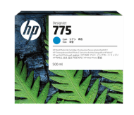 Cartus cerneala original HP 775, culoare cyan ink cartridge, pentru Plotter HP DesignJet Z6 Pro 64 inch, capacitate 500ml.