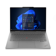 Laptop Lenovo ThinkPad X1 2-in-1 Gen 10, Procesor Intel Core Ultra 7 258V up to 4.8GHz, 14" 2.8K (2880x1800) OLED 500nits AR/AS, touch, ram 32GB soldered 8533MHz LPDDR5x, 1TB SSD M.2 PCIe NVMe, Intel® Arc™ Graphics 140V, culoare grey, Windows11 Pro