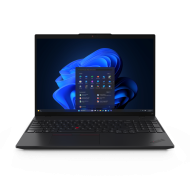 Laptop Lenovo ThinkPad L16 Gen 2 (Intel), Procesor Intel Core Ultra 5 255U up to 4.8GHz, 16" WUXGA (1920x1200) IPS 400nits Anti-glare, ram 32GB (1x32GB) 5600Mhz DDDR5, 1TB SSD M.2 PCIe NVMe, Intel Graphics, culoare Black, Windows11 Pro 