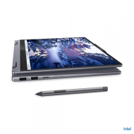 Laptop Lenovo IdeaPad 5 2-in-1 14IAL10, Procesor Intel Core Ultra 7 255H up to 5.1GHz,14" WUXGA(1920x1200)OLED 500nits (peak)/400nits (typical) Glossy, touch,ram 24GB soldered 8000Mhz LPDDR5x,1TB SSD M.2 PCIe NVMe,Intel Arc 140T GPU,culoare Grey,No OS