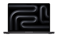 Laptop Apple MacBook Pro 14", Procesor Apple M5, CPU cu 10 nuclee, GPU cu 10 nuclee, 16 nuclee Neural Engine, 14.2"(3024 x 1964) Liquid Retina XDR 1000nits, ram 24GB, 1TB SSD, tastatura INT, culoare Space Black, macOS Tahoe