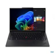 Laptop Lenovo ThinkPad T14s Gen 6 (Intel), Procesor Intel Core Ultra 5 228V up to 4.5Ghz, 14" WUXGA (1920x1200) IPS 400nits Anti-glare, ram 32GB soldered 8533Mhz LPDDR5x, 512GB SSD M.2 PCIe NVMe, Intel Arc Graphics 130V, culoare Black, Windows11 Pro