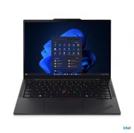 Laptop Lenovo ThinkPad T14s Gen 6 (Intel), Procesor Intel Core Ultra 7 255U up to 5.2Ghz, 14" 2.8K (2880x1800) OLED 500nits AG/AR/AS, touchscreen, ram 32GB soldered 7467Mhz LPDDR5x, 512GB SSD M.2 PCIe NVMe, Intel Graphics, culoare Black, Windows11 Pro