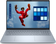 Laptop Dell 16 Plus DB16250, Procesor Intel Core Ultra 9 288V up to 5.1GHz, 16" 2.5k (2560x1600) Mini-Led Touchscreen 600 HDR, ram 32GB 8533MHz LPDDR5x,1TB SSD M.2 PCIe NVMe, Intel Arc Graphics, culoare Ice Blue, Windows11 Pro