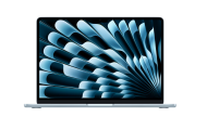 Laptop Apple MacBook Air 13", Procesor Apple M4 CPU cu 10 nuclee, GPU cu 10 nuclee, 13.6"(2560 x 1664) IPS 500nits, ram 24GB, 1TB SSD, tastatura INT, culoare Sky Blue, macOS Sequoia