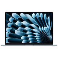 Laptop Apple MacBook Air 15", Procesor Apple M4 CPU cu 10 nuclee, GPU cu 10 nuclee, 15.3"(2880 x 1864) IPS 500nits, ram 16GB, 1TB SSD, tastatura INT, culoare Sky Blue, macOS Sequoia