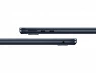 Laptop Apple MacBook Air 15", Procesor Apple M4 CPU cu 10 nuclee, GPU cu 10 nuclee, 15.3"(2880 x 1864) IPS 500nits, ram 32GB, 512GB SSD, tastatura INT, culoare Midnight, macOS Sequoia