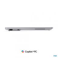 Laptop Lenovo ThinkPad X9-14 Gen 1 Aura Edition, Procesor Intel Core Ultra 7 258V up to 4.8Ghz, 14" 2.8K(2880x1800)OLED 500nits AR/AS,touchscreen,ram 32GB soldered 8533Mhz LPDDR5x,1TB SSD M.2 PCIe NVMe,Intel Arc Graphics 140V,culoare Alb,Windows11 Pro