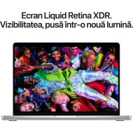 Laptop Apple MacBook Pro 14", Procesor Apple M5, CPU cu 10 nuclee, GPU cu 10 nuclee, 16 nuclee Neural Engine, 14.2"(3024 x1964) Liquid Retina XDR 1000nits, ram 24GB, 512GB SSD, tastatura INT, culoare silver, macOS Tahoe