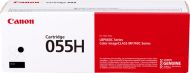 Toner original CRG-055H BK pentru CANON  MF742CDW, MFP744CDW, MFP746CDW, LBP66x,  culoare negru, 7.600 pagini