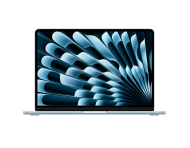 Laptop Apple MacBook Air 13", Procesor Apple M4 CPU cu 10 nuclee, GPU cu 10 nuclee, 13.6"(2560 x 1664) IPS 500nits, ram 32GB, 1TB SSD, tastatura INT, culoare Sky Blue, macOS Sequoia