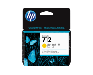 Cartus cerneala original HP 712, culoare  yellow  pentru HP DesignJet T210, T230, T250, T630, T650/ Studio, capacitate 29 ml.