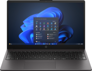 Laptop HP 250R G10, Procesor Intel Core 5 120U up to 5.0GHz, 15.6" FHD (1920x1080) WVA 250nits anti-glare, ram 16GB (1x16GB)5200MHz DDR5, 512GB SSD M.2 PCIe NVMe, Intel Graphics, culoare black, Windows11 Pro