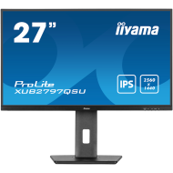 IIYAMA Prolite XUB2797QSU-B2 Business Monitor - 68.5 cm (27''), WQHD (2560x1440), IPS LED, 100Hz, 300 cd/m², matte / black