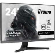 IIYAMA Monitor LED G2445HSU-B2 G-MASTER Gaming Light 23.8" 1920 x 1080 @100Hz 300 cd/m² 1ms 300cd HDMI DP USB Hub tilt 3y