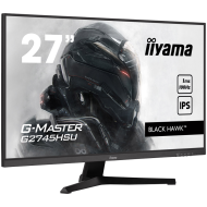 IIYAMA Monitor LED G2745HSU-B2 27" IPS 1920 x 1080 @100Hz 16:9 300 cd/m² 1300:1 1ms HDMI DP USB Speakers 2 x 2W Tilt