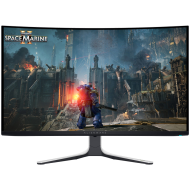 Dell Alienware AW3225QF Gaming Monitor, 32"(31.6") QD OLED UHD 3840x2160 240Hz AR, 1000 cd/m2 (HDR peak), 1m:1, 0.03ms, 178/178, 1xDP 1.4, 2xHDMI 2.1, 1xUSB Type-B up, 2xUSB Type-A down, 1xUSB Type-C down, NVIDIA G-SYNC, Height, Tilt, Swivel, Pivot