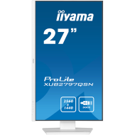 IIYAMA Prolite XUB2797QSN-W2 Business Monitor - 68.5 cm (27''), WQHD (2560x1440), IPS LED, 100Hz, 300 cd/m², matte/white