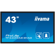 IIYAMA Prolite TF4339AS-B1AG Business Monitor - 108 cm (42.5"), 4K UHD (3840x2160), IPS LED, 60Hz, 8ms, 500 cd/m²