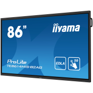 IIYAMA PROLITE TE8614MIS-B2AG 86" LED-BACKLIT LCD INTERACTIVE MULTITOUCHE DIGITAL SIGNAGE / 8-MICROPHONE AREA/ OPTIONAL SLOT IN PC 4K UHD (2160p) 3840 x 2160 Black