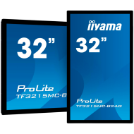 IIYAMA LFD TF3215MC-B2AG Open Frame PCAP 30-point Touch 31.5" VA 1920 x 1080 500 cd/m² 8ms projective capacitive Touch Through-Glass, Anti-glare coating 24/7