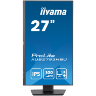 IIYAMA Prolite XUB2793HSU-B7 Business Monitor - 68.6 cm (27''), FULL HD (1920x1080), IPS LED, 100Hz, 300 cd/m², matte / black