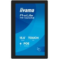 IIYAMA Touch Monitor TW1623AS-B3P 15.6" PCAP 10pt touchscreen PC with Android, PoE Technology and iiSignage