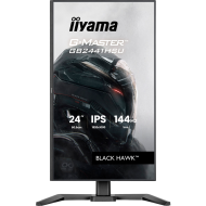 24 inch IPS Gaming G-Master Black Hawk FreeSync 1920x1080 144Hz 300cd/m2 HDMI DisplayPort 1ms MPRT Adaptive Sync Speakers USB 2x 2.0 Black Tuner 15cm Height Adj Stand