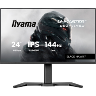 24 inch IPS Gaming G-Master Black Hawk FreeSync 1920x1080 144Hz 300cd/m2 HDMI DisplayPort 1ms MPRT Adaptive Sync Speakers USB 2x 2.0 Black Tuner 15cm Height Adj Stand