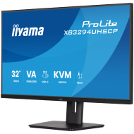 Iiyama PROLITE XB3294UHSCP-B1 LED monitor 31.5 3840 x 2160 4K 60 Hz VA 400 cd  3000 2 ms HDMI DP USB-C SPEAKERS BLACK