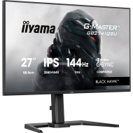 27" IPS Gaming, G-Master Black Hawk, G-SYNC Compatible, 2560x1440 144Hz, 300cd/m2, HDMI, DisplayPort, 1ms MPRT, Adaptive Sync, Speakers, USB 2x2.0, Black Tuner, 15cm Height Adjust Stand