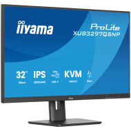 32" IPS panel, 2560x1440, 350 cd/m2, USB-C Dock (LAN/95W PD/DP-OUT, KVM), USB 3x3.2+1xC, 1ms MPRT, 15cm height adj stand, HDMI, DisplayPort, Speakers